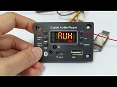 Draadloos Bluetooth 5.0 MP3 WMA Decoder Board Auto Audio USB TF FM Radio Module Kleurbeeldscherm MP3 Playe
