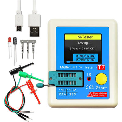 Multifunktioneel TFT-testergereedschap Diodecondensator Multimeter 25pF-100mF Bereik