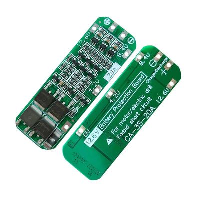 CA-3S-20A-E 11.1V 12V 12.6V BMS Batterijbeschermingsbord Lithium 3s BMS-module