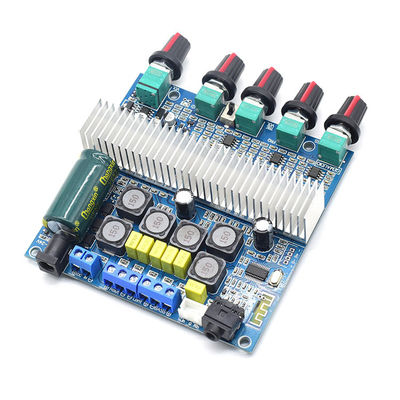 2.1 HiFi-versterker Bluetooth 5.0 audiokaart met 2 * 50W + 100W-uitgang en DC12 ~ 24V-voeding