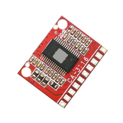 50W Dual Channel TPA3116D2 Power Amplifier Module met DC 4.5V ~ 24V en geen POP-geluid voor Audio Stereo Board