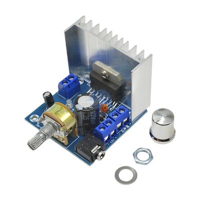 TDA7297 Eindversterker Board met 15 W dissipatievermogen voor DC 9-15 V Stereo Dual Channel Audioversterking