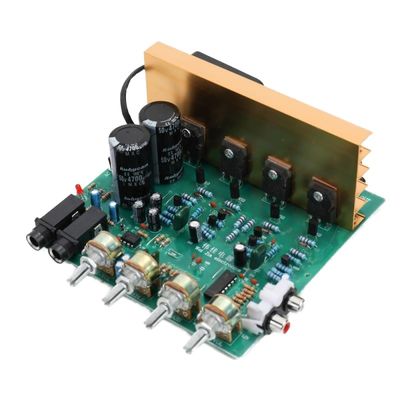 100W 2.0 Channel Audio Amplifier Board PCB-module 16x14x6cm
