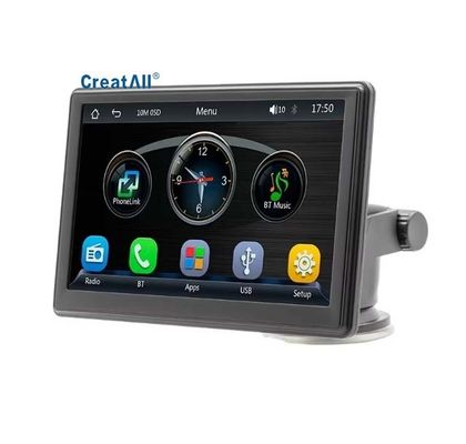 Creatall 7-inch draagbare draadloze CarPlay MP5-speler voor Bluetooth Nieuwe grensoverschrijdende multimedia-kaart slot Hoofd Eenheid ondersteunt WAV