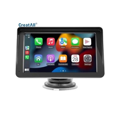 Creatall 7-inch draagbare auto navigatie achteruitkijk draadloos voor Bluetooth MP5 HD USB-aansluiting grensoverschrijdende Carplay