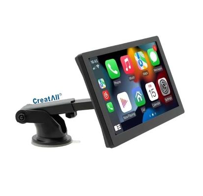 Creatall 9-inch draagbare high-definition MP5-speler met groot scherm, bedrade/draadloze Carplay voor Bluetooth-dashboard, 1 jaar