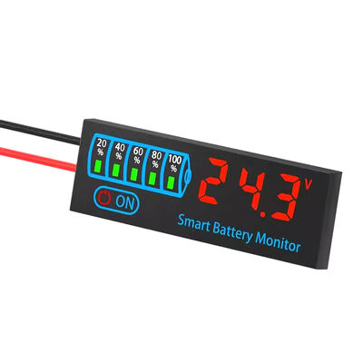 DC7-55V 3S-14S Battery Level Indicator 12V 24V 36V 48V 18650 Lipo Lithium Board Voltage Tester PCB Base Material Charging Tester