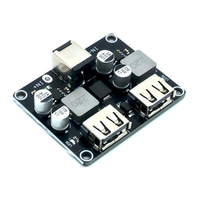 Gelijkstroom-gelijkstroom Buck Converter Charging Step Down-de Module 6-32V 9V 12V 24V aan Snelle Snelle Lader scheept Dubbel USB QC3.0 QC2.0 in