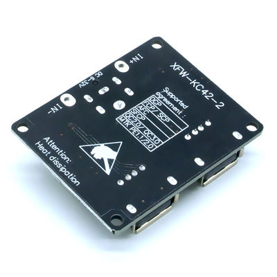 Gelijkstroom-gelijkstroom Buck Converter Charging Step Down-de Module 6-32V 9V 12V 24V aan Snelle Snelle Lader scheept Dubbel USB QC3.0 QC2.0 in
