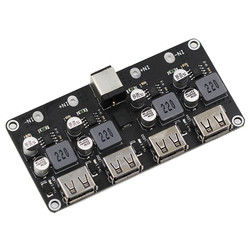 Gelijkstroom-gelijkstroom Buck Converter Charging Step Down-de Module 6-32V 9V 12V 24V aan Snelle Snelle Lader scheept Dubbel USB QC3.0 QC2.0 in