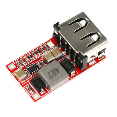 De Machtsmodule 12V/24V van gelijkstroom Buck Step Down Converter 12v 5v aan van de AUTOusb van 5V 3A de Stap van de de Ladersmodule 6-24V gelijkstroom - onderaan Machtsmodule