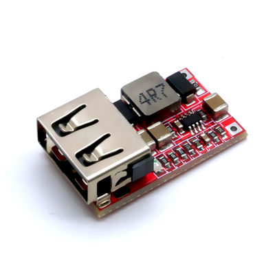De Machtsmodule 12V/24V van gelijkstroom Buck Step Down Converter 12v 5v aan van de AUTOusb van 5V 3A de Stap van de de Ladersmodule 6-24V gelijkstroom - onderaan Machtsmodule