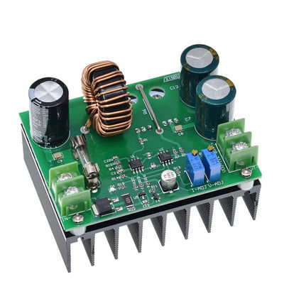 600W 12-60V aan van de de voedingmodule van 12-80V gelijkstroom-gelijkstroom de Verhogingsconvertor voeren constante huidige raad op