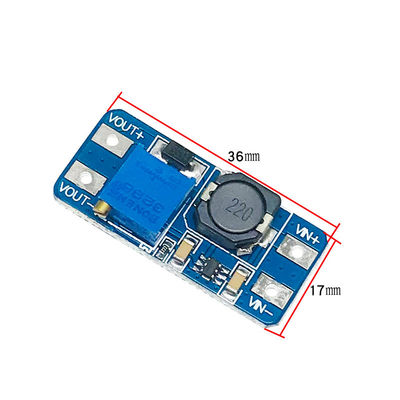 Van de het voltageraad van MT3608 2A gelijkstroom-gelijkstroom stijgende van de het Voltageinput 2/24V Lto 5/9/12/28V Brede regelbare de machtsmodule