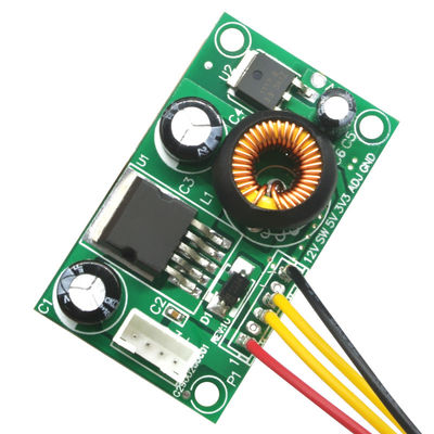 CA-1233 12V aan 5V aan van de de Voedingraad van 3.3V LCD de Module van de het Voltageomzetting met Draad gelijkstroom-gelijkstroom Stap - onderaan Module