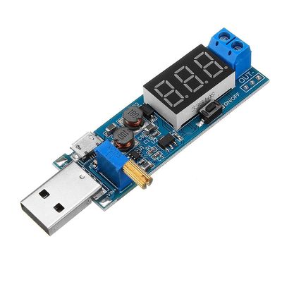 Gelijkstroom 3,5 - de Voedingmodule USB Buck Converter Module Step van 12V 1.2-24V OP Stap - neer
