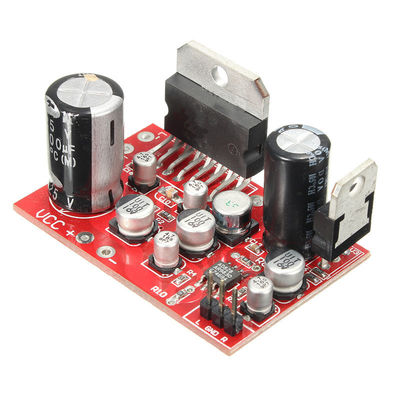 38W uitgangsversterkerbord met DC 12V voeding en TDA7379 + AD828 chipset audiomodule