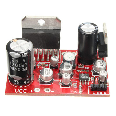 De elektrische Audiomodule gelijkstroom 12V 38W TDA7379 + AD828 van de Ontwikkelingsversterker