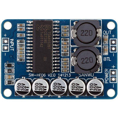 Van de de Versterker de Audiomodule van TDA8932 35W van de de Machtsversterker Digitale Module 500w