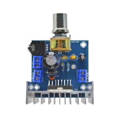 TD7297A Versterker Audiomodule Klasse D Versterker Board DC 9-15V 15W*2 Stereo met verbeterde radiator