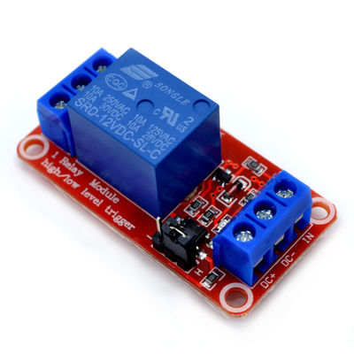 PCB-het Relaismodule 1 van de Raadscontrole het Relais van het Manier12v Enige Kanaal