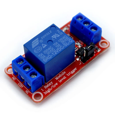 PCB-het Relaismodule 1 van de Raadscontrole het Relais van het Manier12v Enige Kanaal