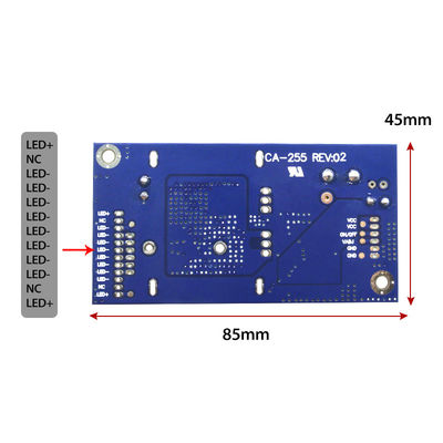 CA-255 LED-achterlicht Driver Board PWM Pulsbreedte aanpassing 10.8-28v