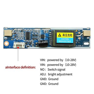 CA-2028 Small Port 2 Lamp Lcd LED Backlight Driver Board Voor PC Monitor Inverter Board
