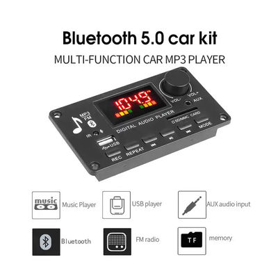 MP3 decoder80w Bluetooth Audiomodule gelijkstroom 5V-26V ICCS8673E