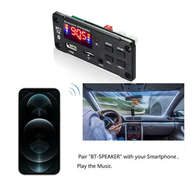 2x25W 50W MP3-speler Bluetooth-audiomodulekaart Afstandsbediening Draadloos geluidssysteem