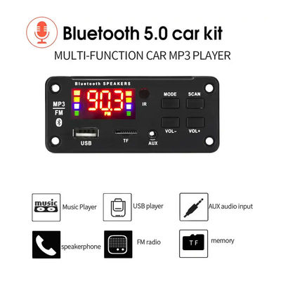 2x25W 50W MP3-speler Bluetooth-audiomodulekaart Afstandsbediening Draadloos geluidssysteem