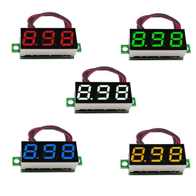 Van de LEIDENE Digitale het Voltage Huidige Meter Ampèremetervoltmeter 0.28/0.36/0.56 Duim