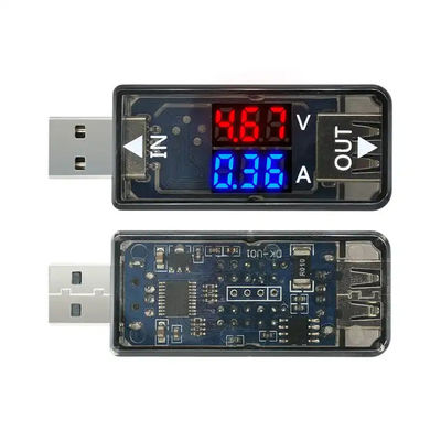 Ladend Testdetector Digitale Ampèremetervoltmeter Dubbele USB-poort