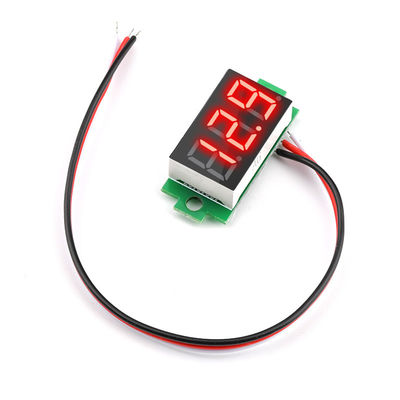 Gelijkstroom 0-100V 0,36“ Digitale LEIDEN van de Ampèremetervoltmeter 3 Draad Vertoningscomité