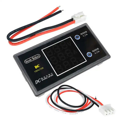 LCD de Digitale Ampèremeter gelijkstroom 0-100V 10A 1000W van de Wattmetervoltmeter