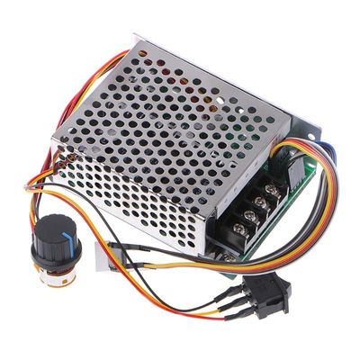 Van de de Motorsnelheid van gelijkstroom 10-55V 12V 24V 36V 60A PWM het Controlemechanismecw CCW Omkeerbare Schakelaar