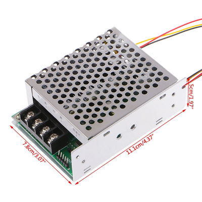 Van de de Motorsnelheid van gelijkstroom 10-55V 12V 24V 36V 60A PWM het Controlemechanismecw CCW Omkeerbare Schakelaar