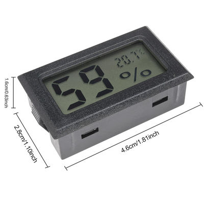 Origineel binnen Digitaal Ce van Temp Humidity Meter van het Vochtigheidscontrolemechanisme