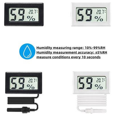 ABS van de de Meter Digitaal Thermometer van de Thermometervochtigheid Ce van de de Vochtigheidsmaat