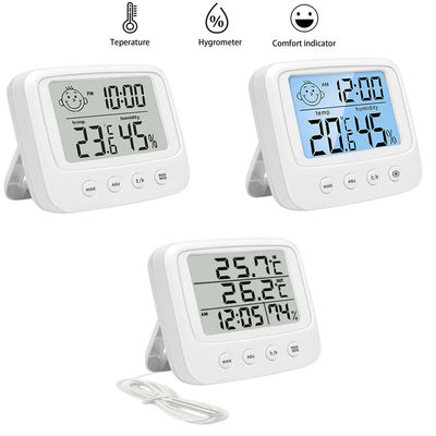E0828S van de het Controlemechanisme10%rh-99%rh Vochtigheid van de lichten Digitale Thermometer de Metingswaaier