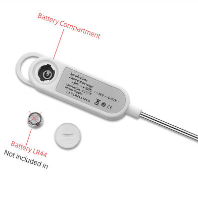 TP300 digitale Keukenthermometer voor Vlees die Roestvrij staal 304 koken