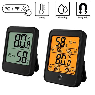 LCD de Meter 10% van de Kamertemperatuurvochtigheid - 99%RH -4F-158F
