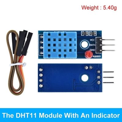 DHT11 Temperatuur en vochtigheid sensor module Android besturingssysteem met LED