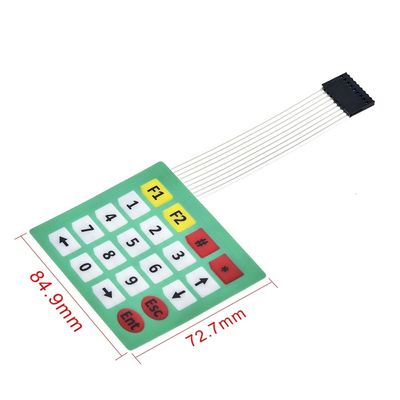 16 Sleutel Membraan Schakelaar Keypad 4 * 4 Matrix Keyboard Voor DIY KIT