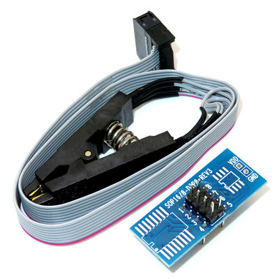 CH341A 24 25 Series EEPROM Flash BIOS USB Programmer Module + SOIC8 SOP8 Testclip Voor EEPROM 93CXX / 25CXX / 24CXX