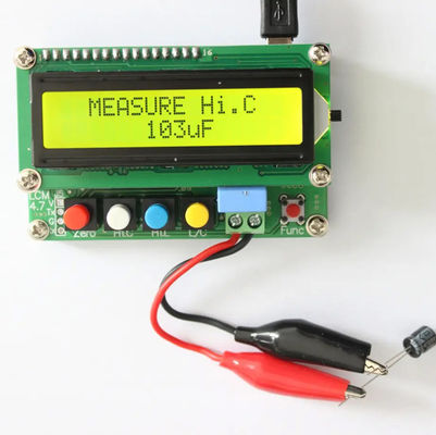 Lc100-A Digitaal Lcd High Precision Inductance Capacitance L/C Meter Capacitor Tester Frequentie 1Pf-100Mf 1Uh-100H Lc100-