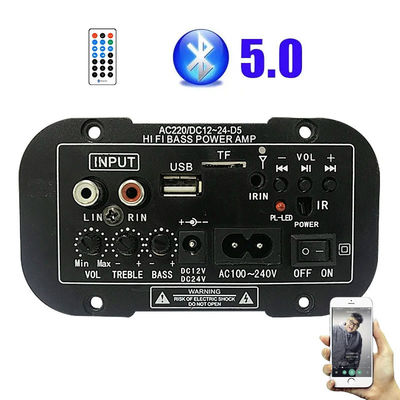 Bluetooth 5.0 FM Radio Power Amplifier Board met 100W Power voor Home en Car Audio