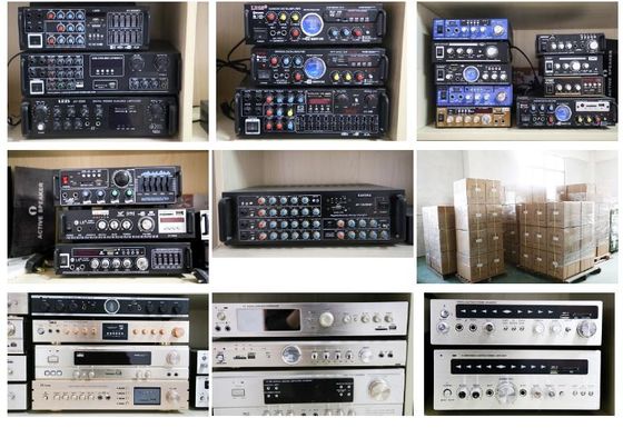 LDZS 5.1 kanaal professionele audioversterker Ktv Home Theatre System 2 Mics Input Speaker Mixer
