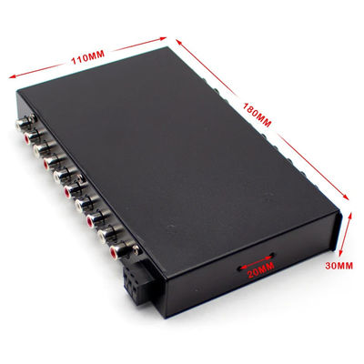 24V 5 Segment Auto Audio Equalizer met afstandsbediening en Aux Input voor nauwkeurige afstemming