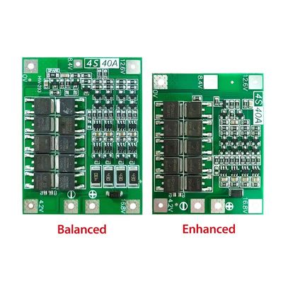 CA-4S-40A Li-ion batterij oplader Lipo cel module PCB BMS beschermingsbord voor boormotor 12.6V met evenwicht